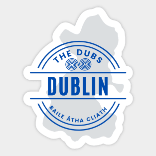 County Dublin Ireland Sticker